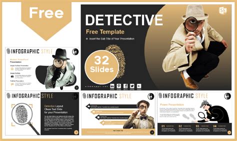 Detective Slides Template